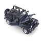 Maisto Plastic Jeep Wrangler Rubicon Diecast Vehicle (1:27 Scale), Metallic Blue