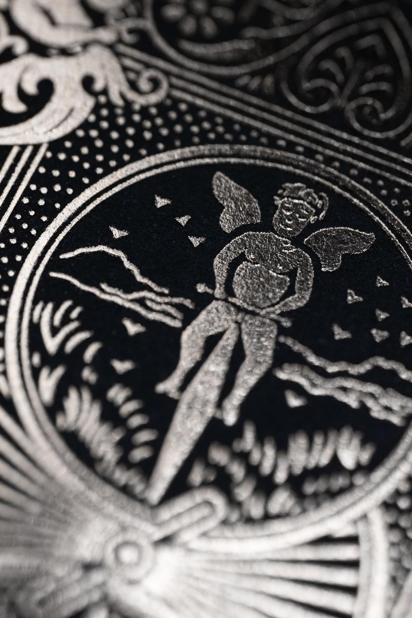 Bicycle Black and Silver Metalluxe Playing Cards - Premium Foil Metalluxe Deck- Classic Poker Size, Collectible Luxury Design, Great for Game Night