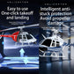 Wooptoothy C138 Bell206 RC Helicopter, 1:33 Scale, 2.4G 6CH RTF Single Propeller Aileron Free, Six-axis Gyroscope, Modular Battery, One-Touch Function
