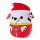 PAW Patrol Winter Holiday Marshall Squish Plush, Official Toy from the Hit Cartoon, Special Edition Squishy Stuffed Animal for Ages 1 and Up, 12”