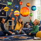 Fun Express Inflatable Solar System Model Kit for Kids, 10 Piece