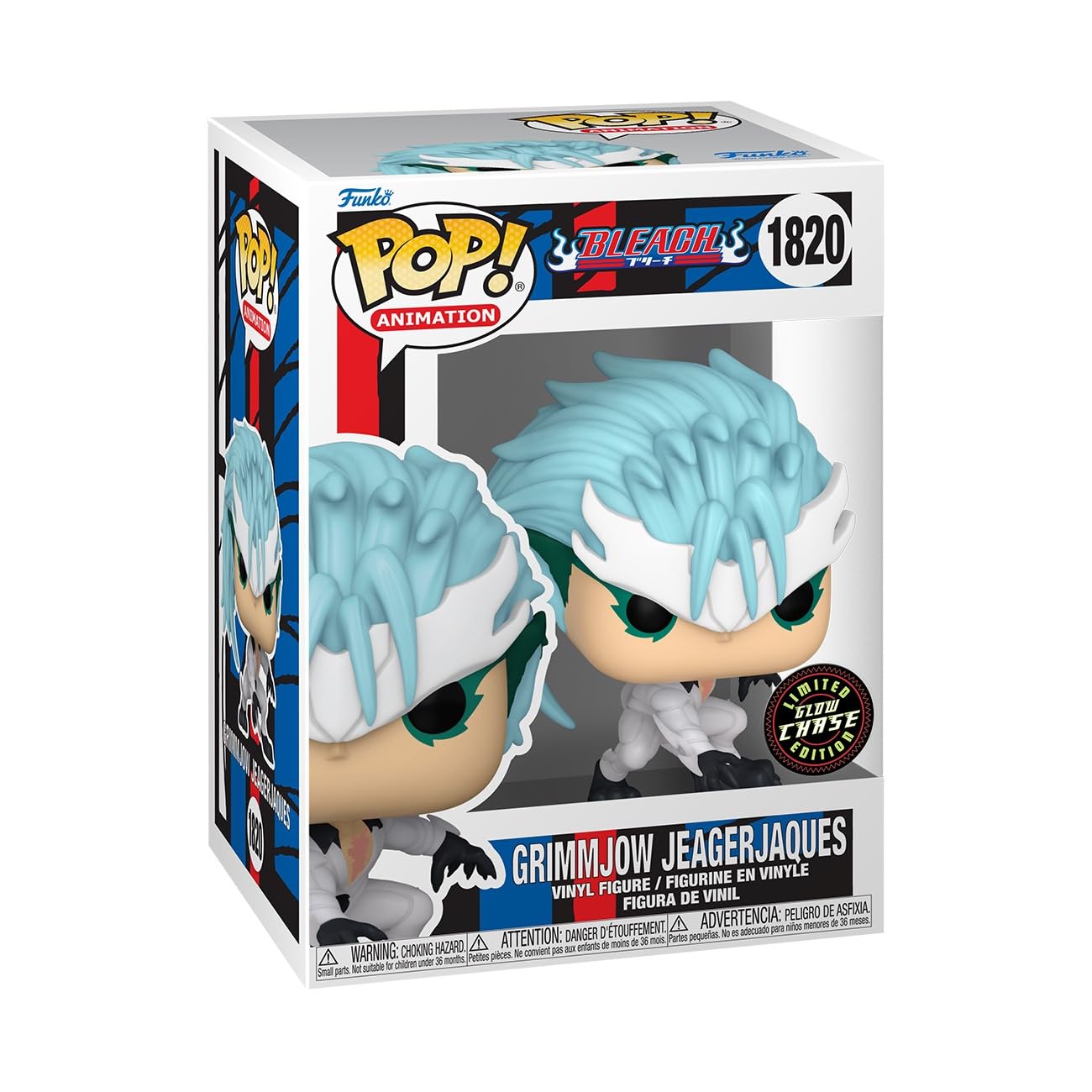Funko POP! Bleach - Grimmjow Jaegerjaquez - 1 in 6 Chance of Rare Chase