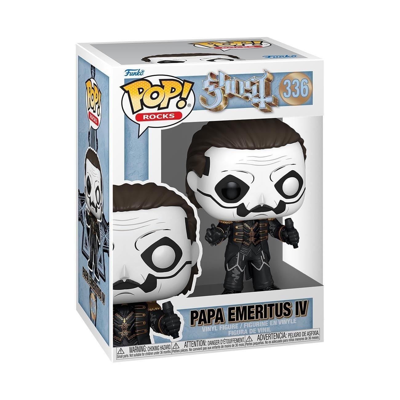 Funko POP! Rocks: Ghost - Papa Emeritus IV - Ghost Band - Collectable Vinyl Figure - Gift Idea - Official Merchandise - for Kids & Adults - Music Fans