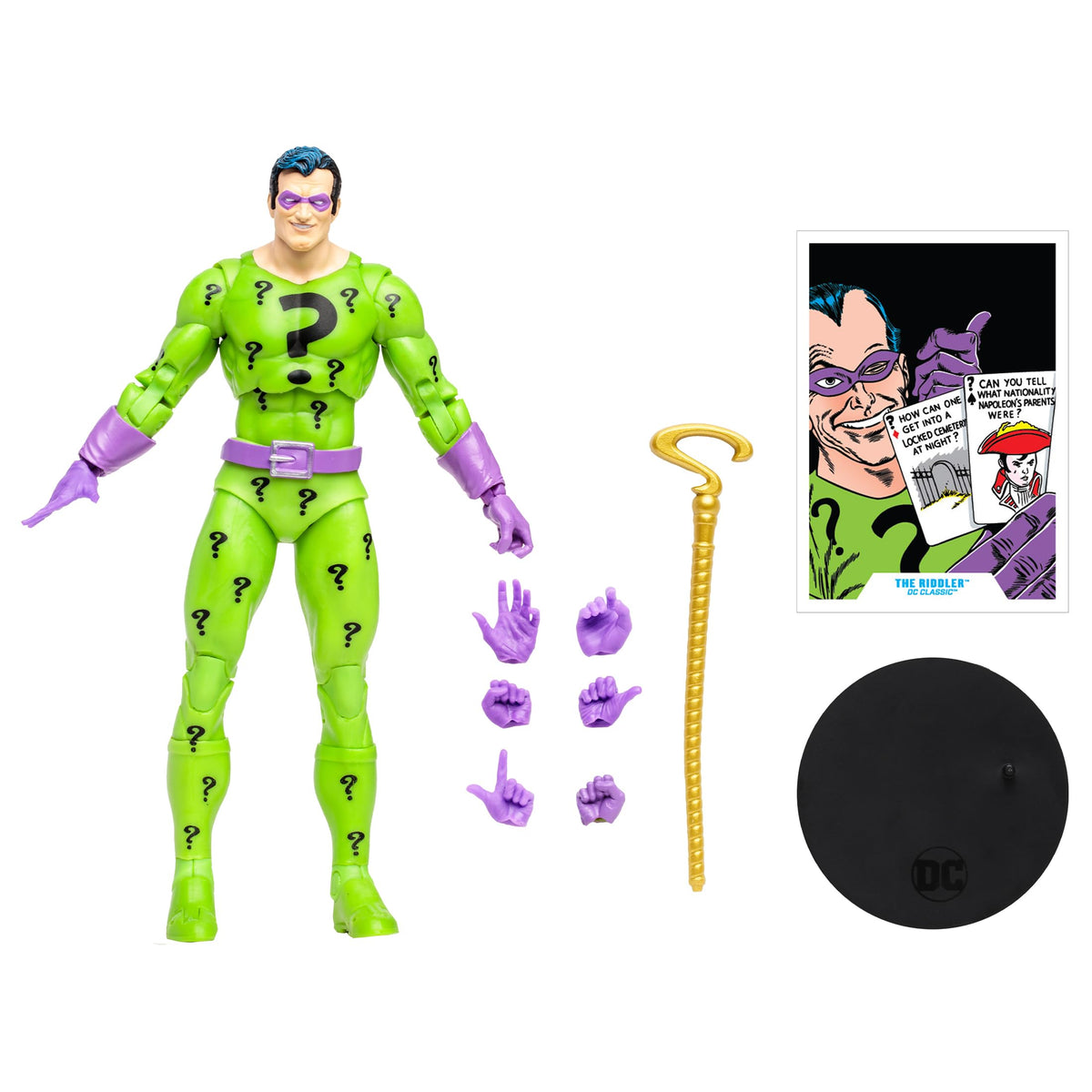 McFarlane Toys - DC Multiverse The Riddler (DC Classic) 7in Action Figure