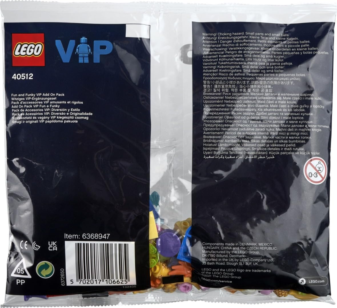 LEGO: Fun & Family VIP Add on Pack #40512 [148 Pieces]