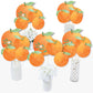 Big Dot of Happiness Little Cutie Clementine - Orange Citrus Baby Shower or Birthday Party Centerpiece Sticks - Table Toppers - Set of 15