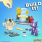 MEGA Pokémon Action Figures Building Toy Collectible Toxel vs. Galarian Meowth with Great Ball