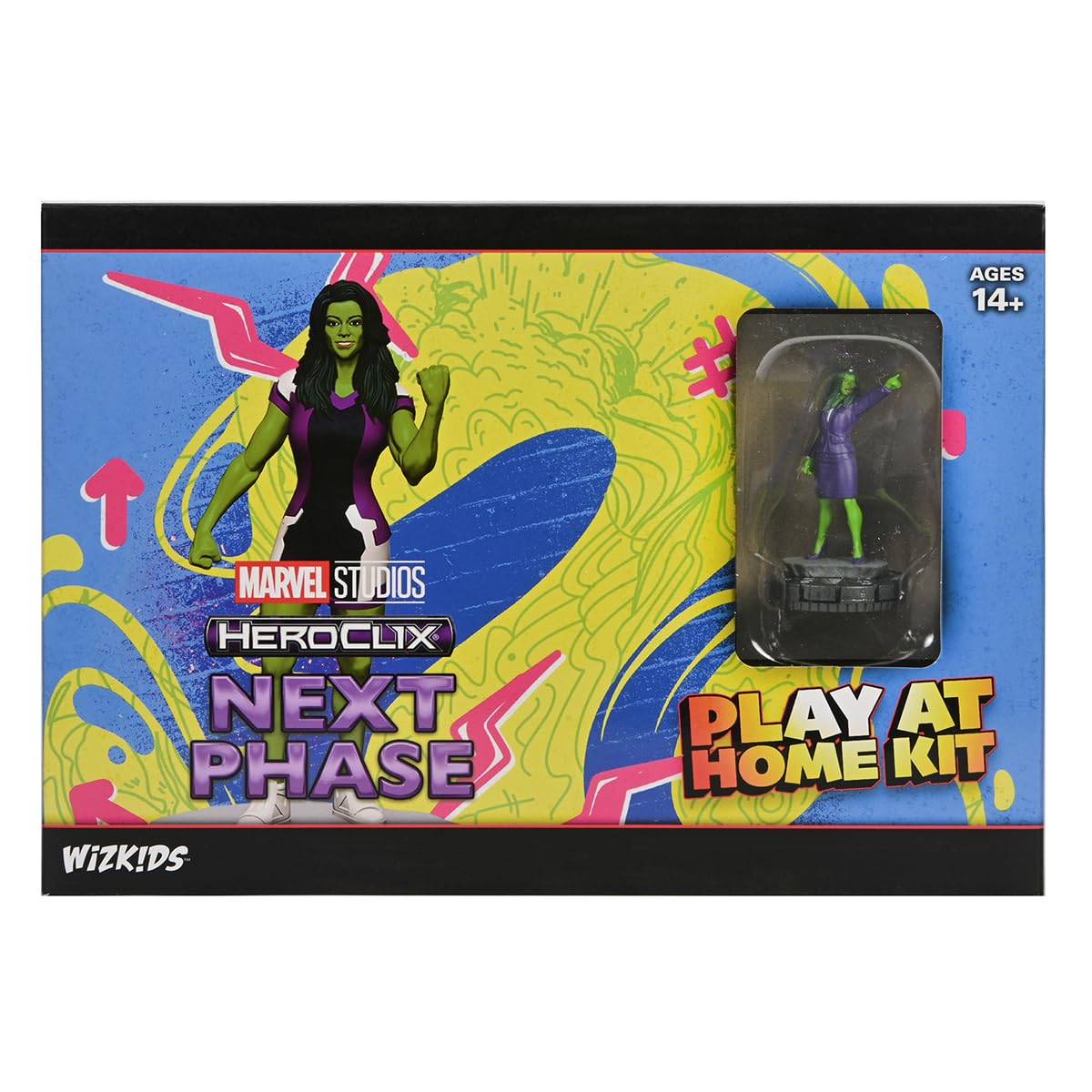WizKids Marvel HeroClix: Marvel Studios Next Phase Play at Home Kit She-Hulk Tabletop Miniatures Game