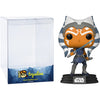 Ahsoka: Fun ko P o p ! Vinyl Figurine Bundle with 1 Compatible 'ToysDiva' Graphic Protector (409-52023 - B)