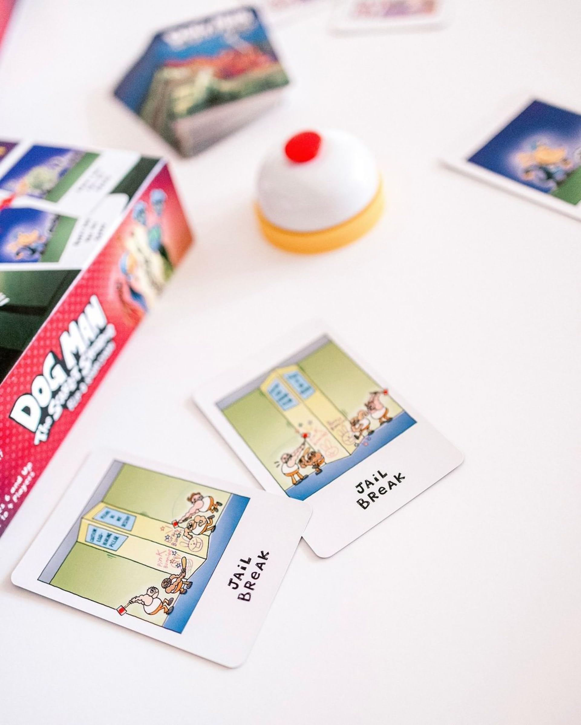 University Games, Dog Man Scarlet Shedder Flip-O-Rama Card Matching Game, Based On The Book Series, for 2 or More Players Ages 6 and Up