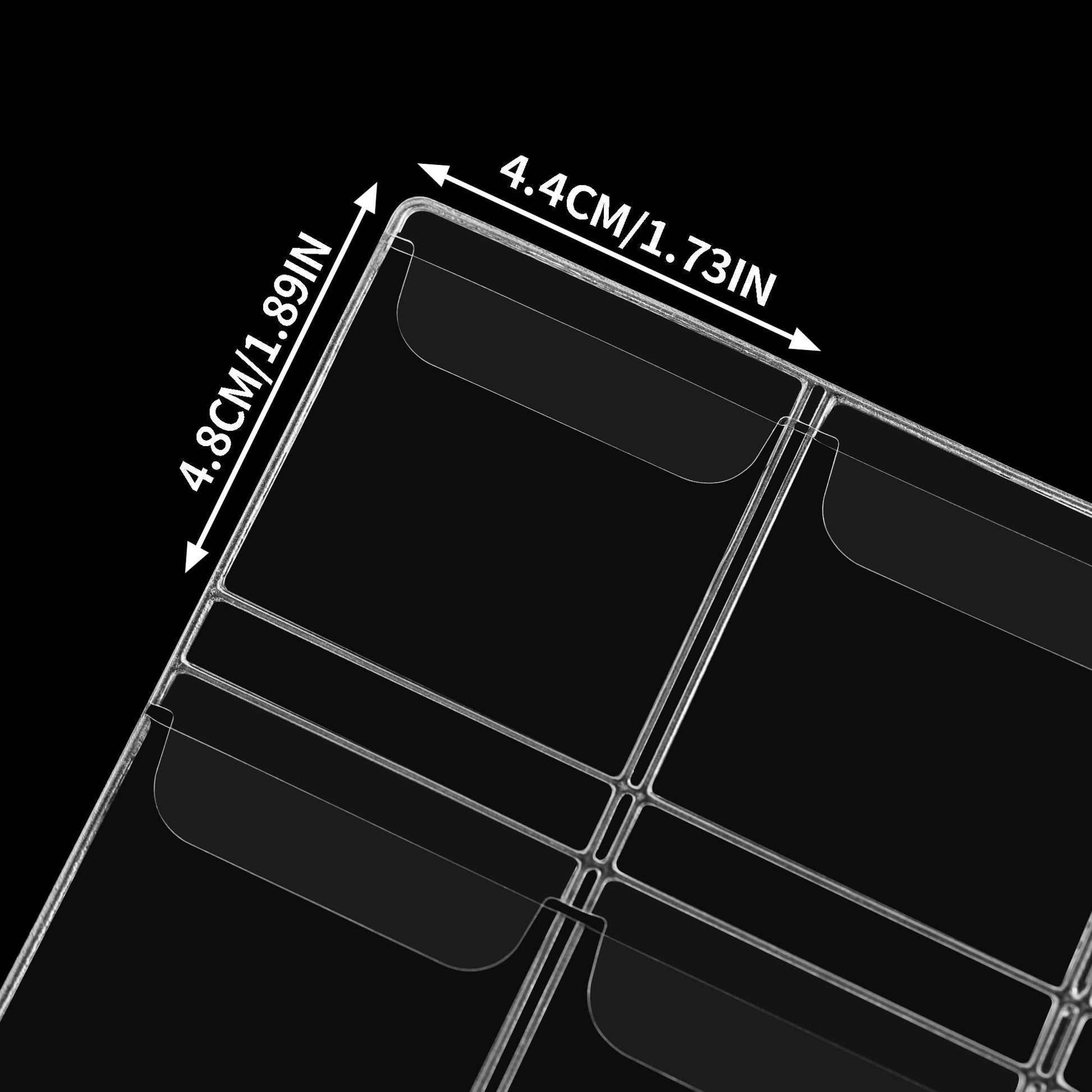 Coin Pocket Pages - Standard 9-Hole Coin Pocket Inserts Collecting Sleeves for Coins 10 Sheets CS03 Series (20 Pocket(44mm X 48mm Each Pocket), 10