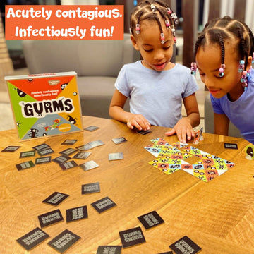Bananagrams Gurms: Tile Matching Game for Family and Kids Age 6+ 2-4 Players