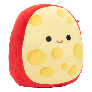 Squishmallows 5" Mannon The Gouda Cheese Mini Plush - Official Kellytoy - Collectible Soft & Squishy Mini Cheese Stuffed Animal Toy - Easter Gift
