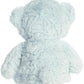 Aurora® Snuggly Huggy Bear™ Baby Stuffed Animal - Comforting Companion - Imaginative Play - Blue 9 Inches