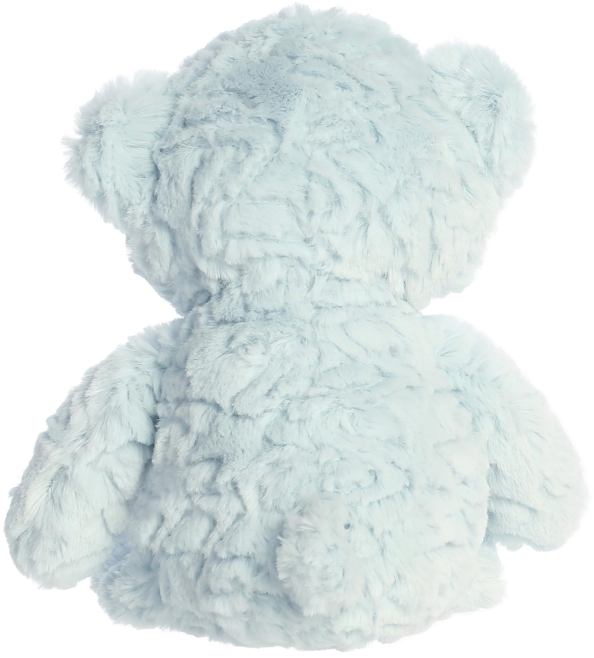 Aurora® Snuggly Huggy Bear™ Baby Stuffed Animal - Comforting Companion - Imaginative Play - Blue 9 Inches