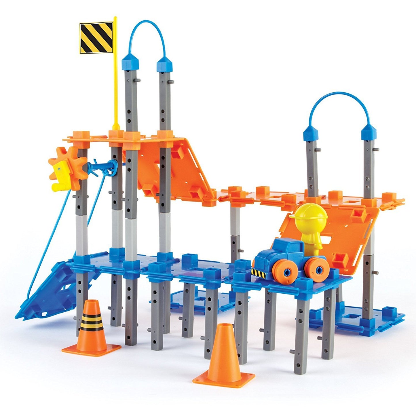 Learning Resources City Engineering & Design Building Set - Preschool Building Toys, STEM Toys for 5 Year Old, Kids Engineering Kit, STEM Gifts