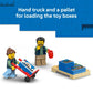 LEGO City: The Van Building Toy for Kids - Pretend Play Set for Boys & Girls, Ages 6+ - Delivery Van Toy W/2 Minifigures & 4 Mini Box Elements - Gift