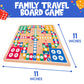 Toysery 2 in 1 Board Games Set. Complete with Ludo Board Game Plus Snakes and Ladders Set