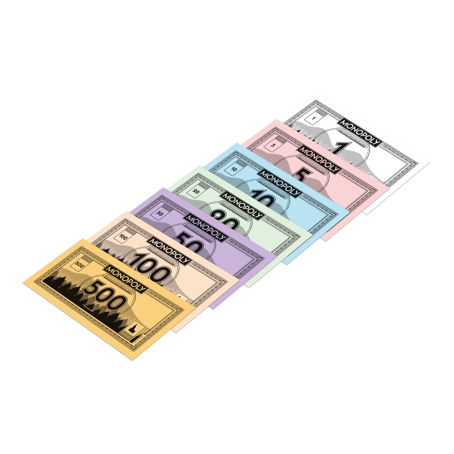 Monopoly Board Game Boise Edition: 2-6 Players Family Board Games for Kids and Adults, Board Games for Kids 8 and up, for Kids and Adults, Ideal
