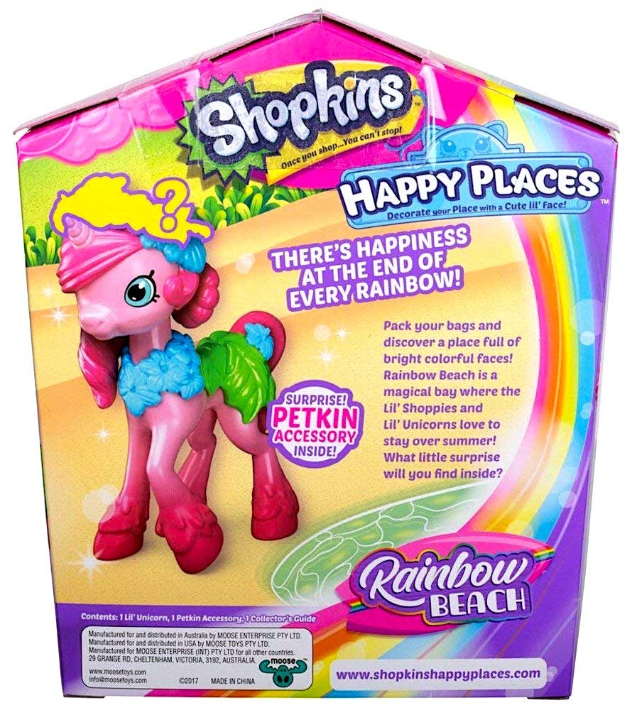 Shopkins Happy Places Rainbow Beach Lil' Pony-Tropicorn