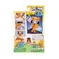 Dog Man 5" Scale Cat Kid Action Figure with Claw Accessory, 6 Points of Articulation
