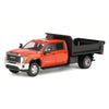 1/64 2022 GMC Sierra 3500HD with Dump Bed Cardinal Red Diecast Exclusive 51563-B