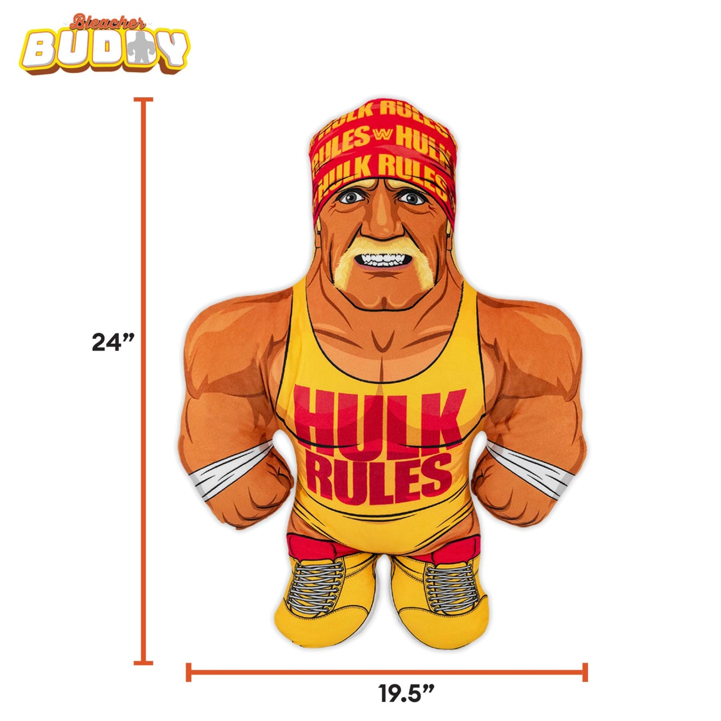 Bleacher Creatures WWE Hulk Hogan Bleacher Buddy Soft Plush Toy