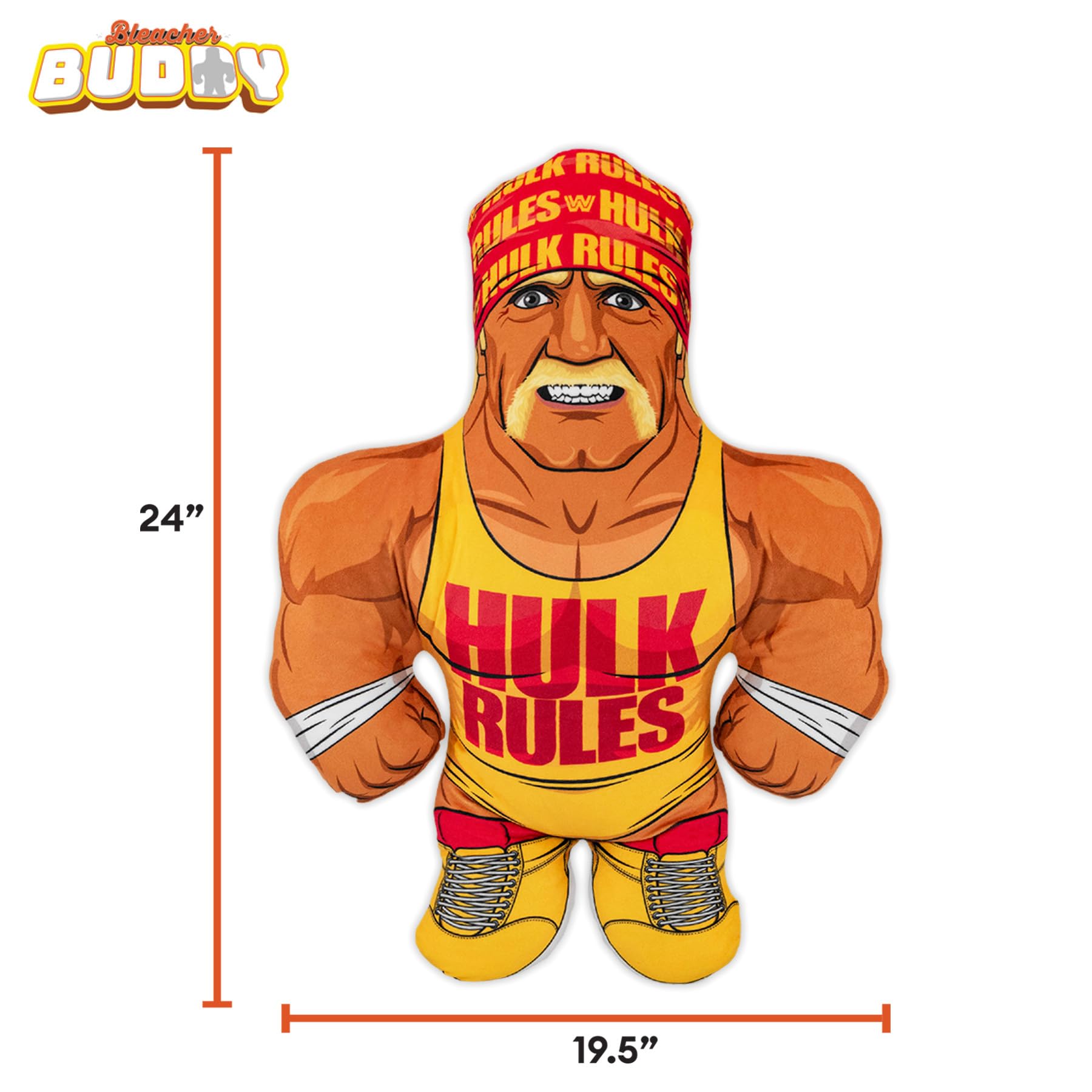 Bleacher Creatures WWE Hulk Hogan Bleacher Buddy Soft Plush Toy