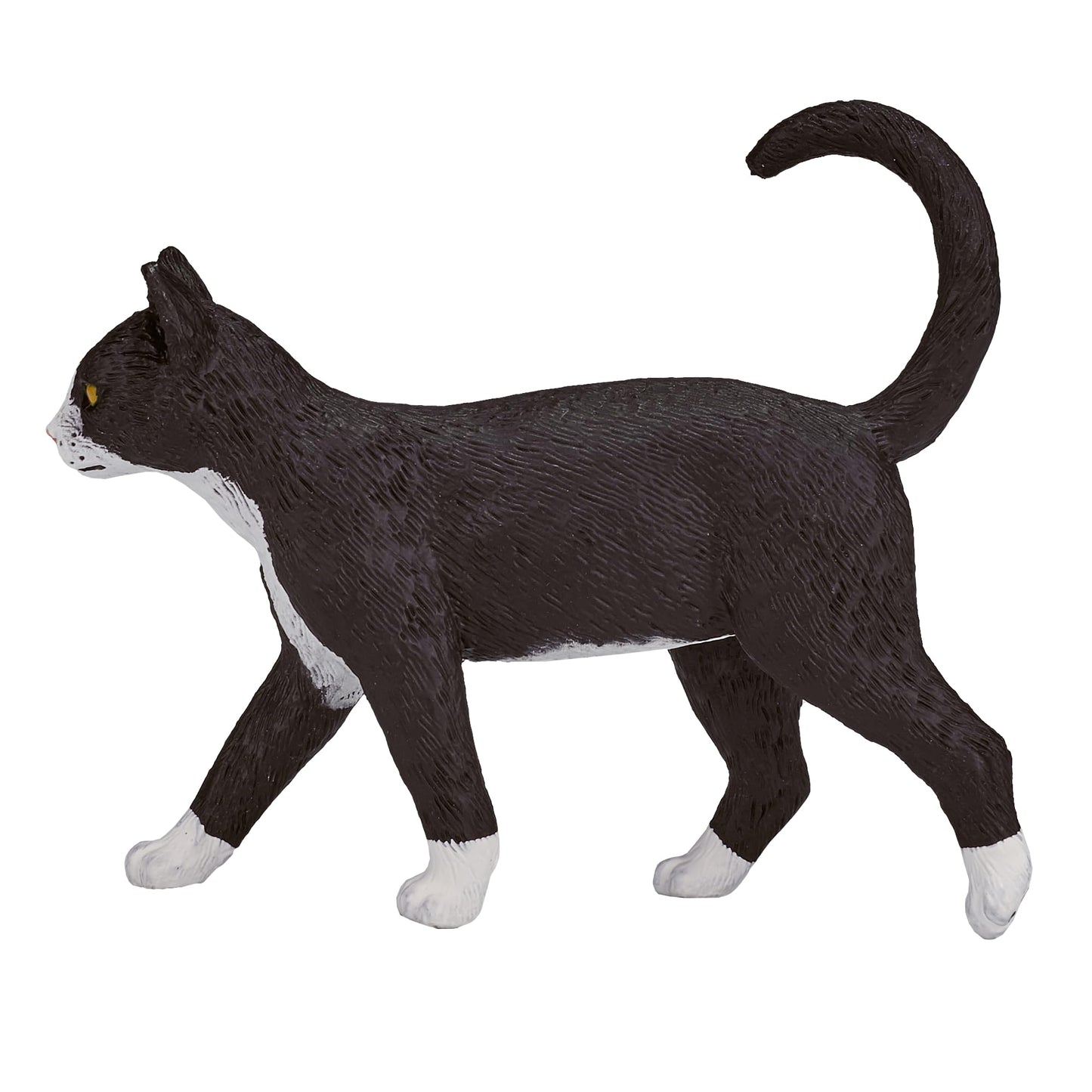 MOJO - Tuxedo Cat Pet Farm | Hand-Painted Toy Figure | Farmland Collection | True to Life & Highly Detailed | Designed in UK