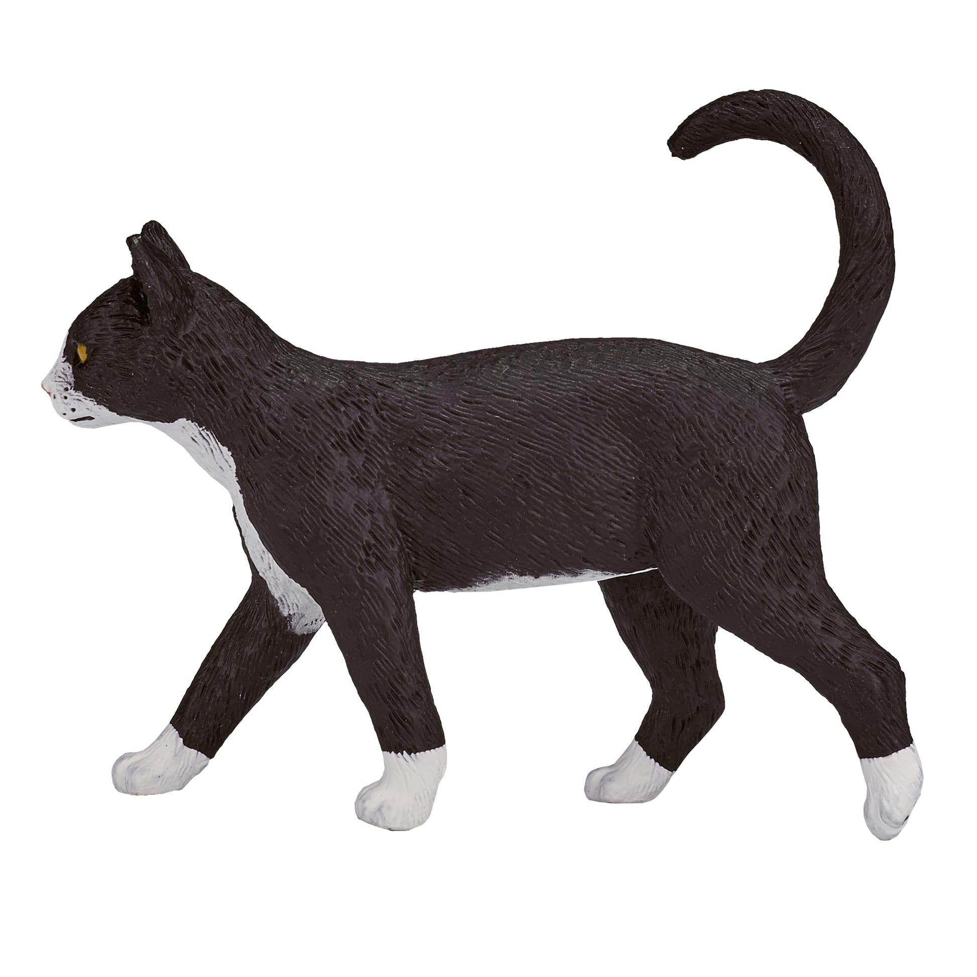 MOJO - Tuxedo Cat Pet Farm | Hand-Painted Toy Figure | Farmland Collection | True to Life & Highly Detailed | Designed in UK