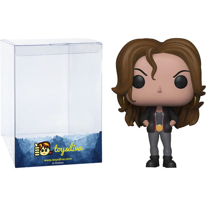 Funko Shank: P o p ! Vinyl Figurine Bundle with 1 Compatible 'ToysDiva' Graphic Protector (008-33412 - B)