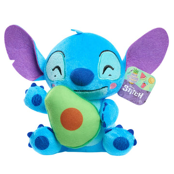 Disney Stitch Small 7-inch Plush Stuffed Animal, Stitch with Avocado, Kids Toys for Ages 2 Up by Just Play