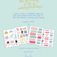 WORLD TRAVELER Eccolo Dayna Lee Collection “Stuck On You” Sticker Book, Following Her Dreams