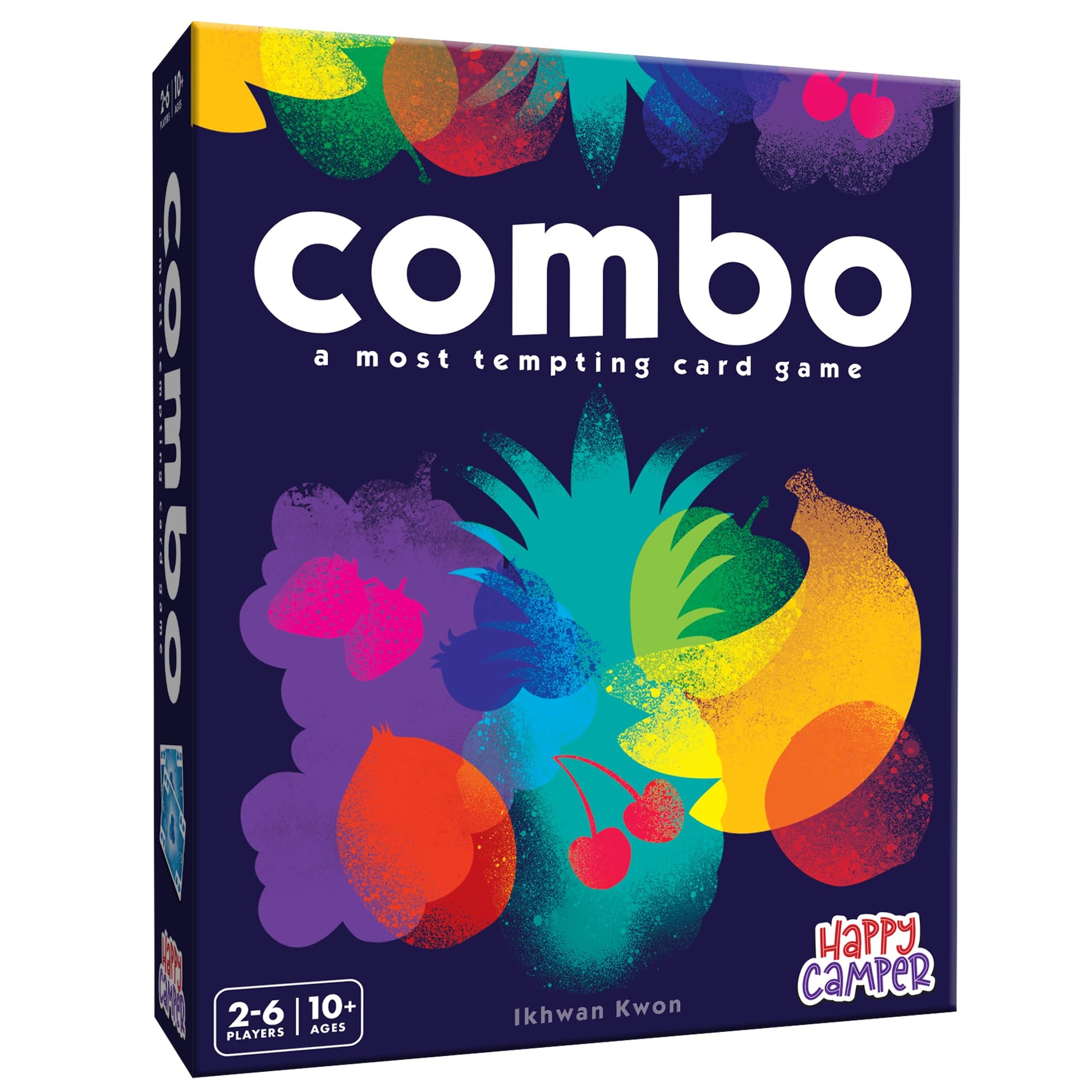 Happy Camper - Combo - A Most Tempting Card Game | Semi-Cooperative Poker/Rummy | Super Portable | Perfect for Family Game Night | 2-6 Players, Ages