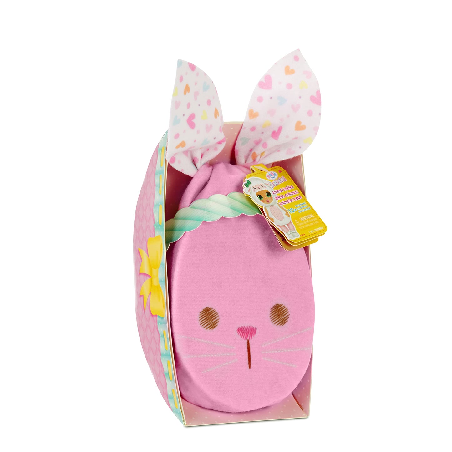 Baby Born Surprise Animal Babies Series 5/ Unwrap Surprises; Collectible Baby Dolls W/Soft Swaddle and Bunny Pouch;Dinosaur, Unicorn, Lion, Penguin