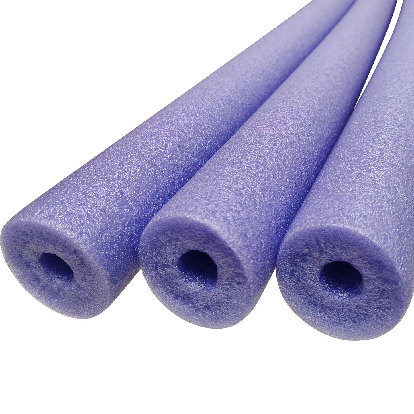 ATLHSNB Pool Noodles Foam 3-Pack 47in Large Thick Hollow Floating Pool Noodle Floats for Adults,Jumbo Bright Soft Swim Noodles for Floating Training