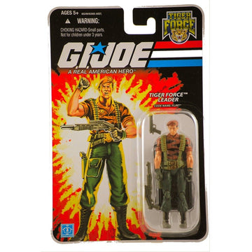 G.I. Joe - 2007 - Hasbro - 25th Anniversary - Tiger Force Leader - Code Name: Flint Action Figure - w/ Base & Accessories - New - Limited Edition