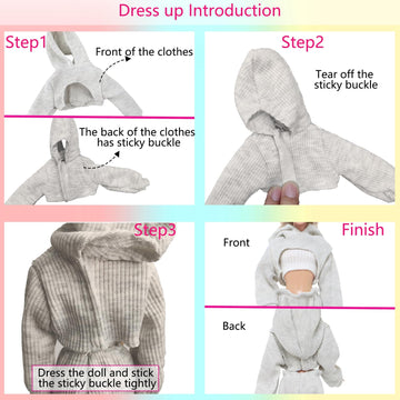 BLIJOLA 3 Sets Handmade Doll Clothes for 11.5 inch Girls Dolls Accessories, Spring Summer Winter Sport Style Outfits with Pants & Shoes