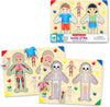 The Learning Journey: Lift & Learn Inside of Me - Human Body Layered 28 piece Jigsaw Puzzles- Montessori School - Learning Educational Toy for Baby