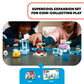 LEGO Super Mario Fliprus Snow Adventure Expansion Set 71417, Toy for Kids to Combine with Starter Course, with Freezie and Baby Penguin Figures,
