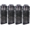 OIMIO Bullet Clips, 4 Pack 12 Darts Quick Reload Clips Magazine Clips for Nerf n-Strike Elite Blaster (Black)