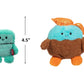 BumBumz Large 7.5 Inch Hot Chocolate Weighted Sensory Plush - Officially Licensed - Soft, Fuzzy, Cute Emotional Support Stuffed Animal Toy - Easter