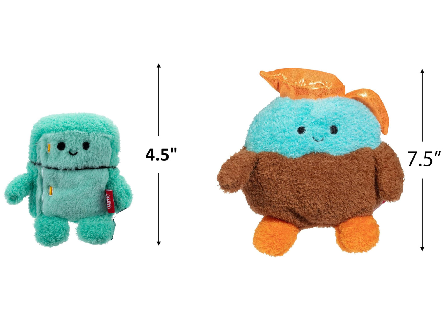 BumBumz Large 7.5 Inch Hot Chocolate Weighted Sensory Plush - Officially Licensed - Soft, Fuzzy, Cute Emotional Support Stuffed Animal Toy - Easter