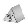 Heavenly Metals 3-Piece Triangle 3D Puzzle for Adults - Stainless Steel Desk Toy and Fidget, Zero Tolerance Wire EDM Cut Office Gift for Men & Women