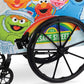 Disguise Sesame Street Adaptive Wheelchair Cover Costume Accessory, Official Sesame Street Rolling Costume for Wheelchair