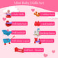 Mini Baby Doll Set, Small Baby Doll Playset with Mini Doll Accessories & 5 inch Doll Furniture, Mini Dolls for Girls, Small Dolls for Girls, Mini Baby