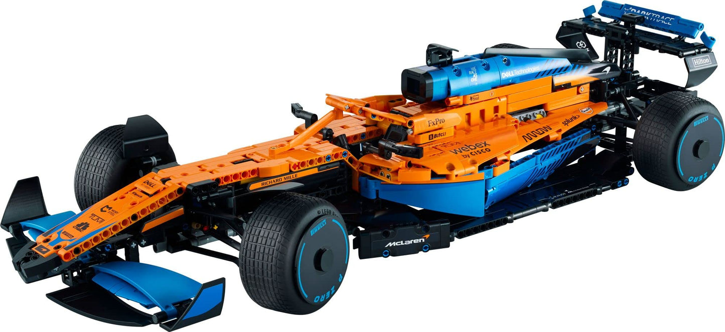 LEGO 42141 Technic McLaren Formula 1 2022 Replica Race Car Model Building Kit, F1 Motor Sport Set Birthday Gift Idea for Adults, Men, Women, Him, Her,