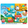 Mega Bloks Peek A Blocks Amusement Park with Big Building Blocks, Building Toys for Toddlers (30 Pieces)