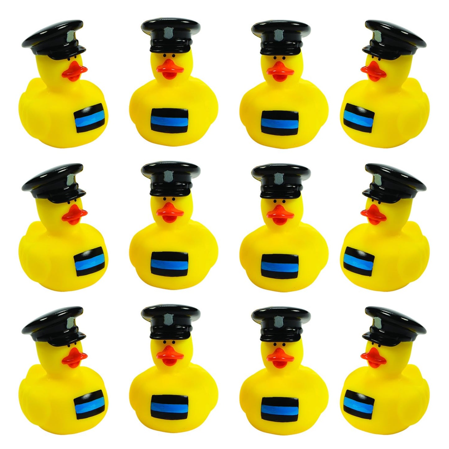 Fun Express Police Rubber Ducks 12 Pack