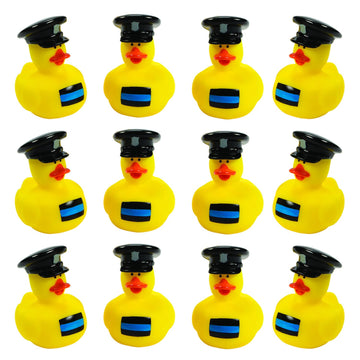 Fun Express Police Rubber Ducks 12 Pack